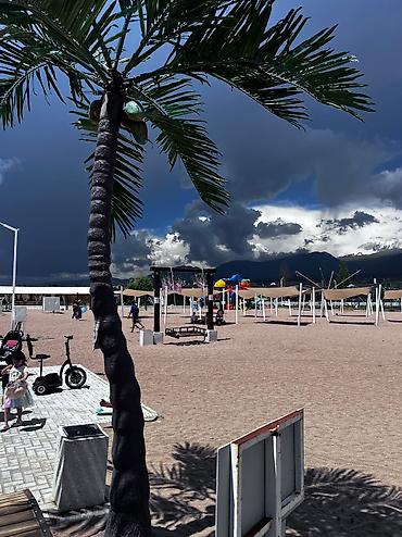 Иссык-Куль 2026: Коттедж, Palm Beach ЦО Palm Beach, Чок-Тал, Детская площадка, Охраняемая территория, Парковка, стоянка — 17