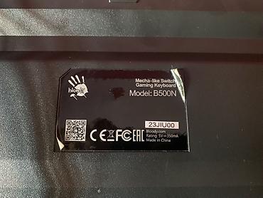 logitech mx master: Клавиатура, Bloody, Механическая, Проводное подключение, Размер: 100% — 3