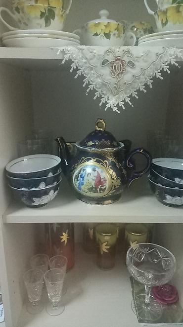 sultan chai: Чайник белый 800
Синий с пиалками 1300 — 2