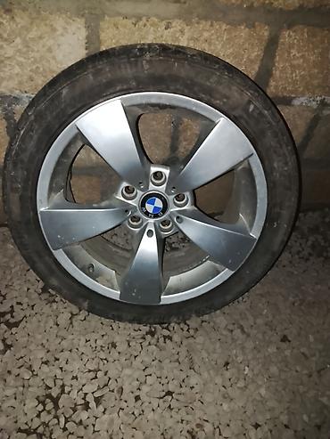 автомобиль базар: BMW orijinal yüngül lehimli disk və təkər komplekti - Marka/Model — 1