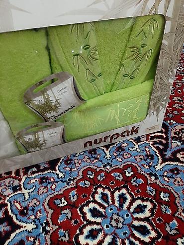 pull and: Продаю набор халатов. и полотенце производство турция — 2