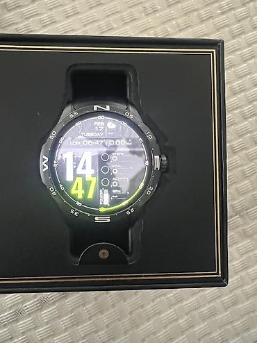 Smart saatlar: İşlənmiş, Smart saat, Suya davamlı, rəng - Qara — 9