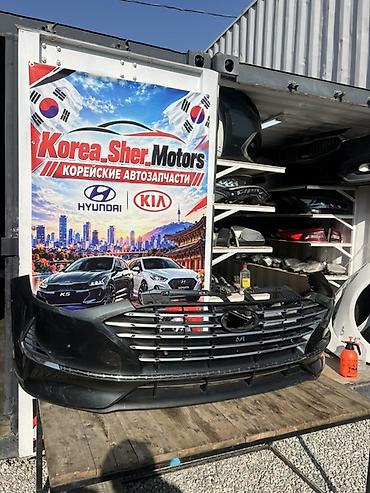 hyundai dn8: Бампер Hyundai, Б/у, Оригинал — 2