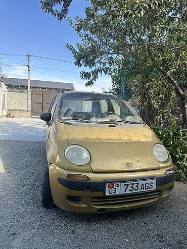 дайхатсу рокки: Daewoo Matiz: 1998 г., 0.8 л, Механика, Бензин, Хэтчбэк — 1