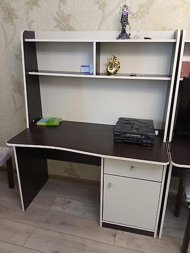Ev üçün digər mebel: Yazı masası iki ədəddir.Az istifadə olunub.Çox səliqəli — 1