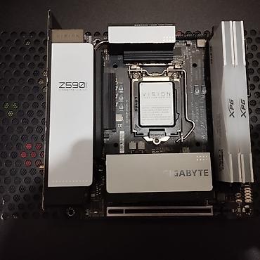 kvm switch: Материнская плата для ПК, Б/у, Gigabyte, LGA1200, Mini-ITX — 1