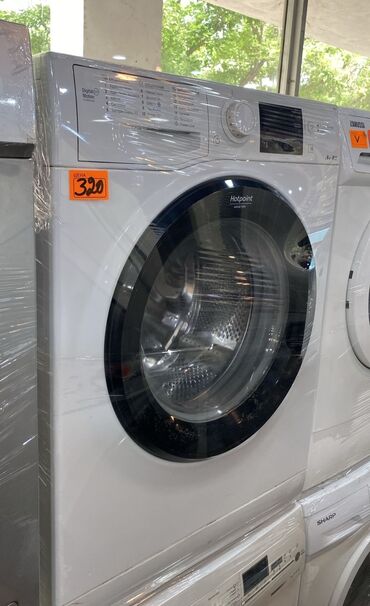 Soyuducu vitrinləri: Paltaryuyan maşın Hotpoint Ariston, 6 kq, İşlənmiş, Avtomat, Qurutma var, Ödənişli çatdırılma