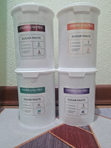 Другие услуги салонов красоты: Цветная сахарная паста,для Шугарнга.Производство Россия 4 плотности-4