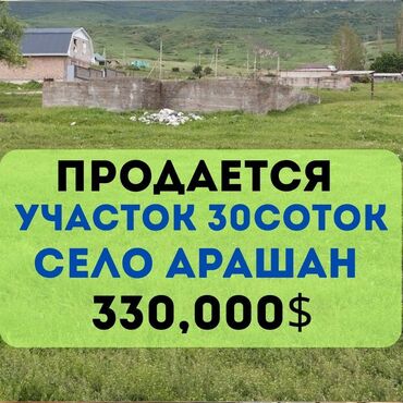 купить дом в рабочем городке бишкек: 30 соток, Для строительства, Красная книга