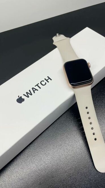 apple watch series 5 цена: Apple Watch - Корпус цвета «розовое золото», прямоугольный экран с