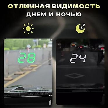 re sovio: GPS спидометр с проекцией на лобовое стекло Питание USB Проектор — 2