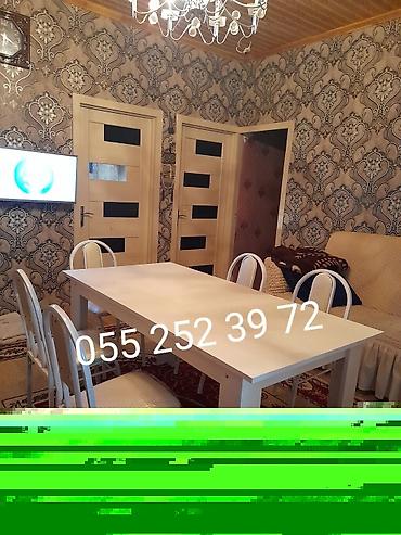 Masa və oturacaq dəstləri: Mətbəx üçün, Yeni, Açılmayan, Dördbucaq masa, 2 stul — 14