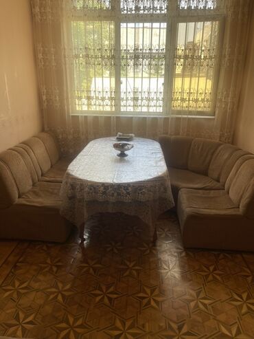 писменный стол: Mətbəx üçün künc divan dəsti - 3 hissədən ibarət yumşaq künc divan