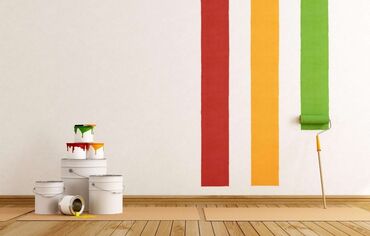 цены на ремонт квартир в бишкеке: Покраска стен, Покраска потолков, Декоративная покраска, На масляной основе, На водной основе, Больше 6 лет опыта