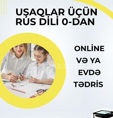 muhasib isi: Xarici dil kursu, Rus dili, Uşaqlar üçün — 1