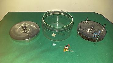 Ostali medicinski proizvodi: Stomatološke posude II Petri šolje Podeljene petri šolje Inox opal — 21