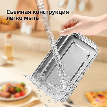 Кухонные принадлежности: Пищевой контейнер, цвет - Серый — 10