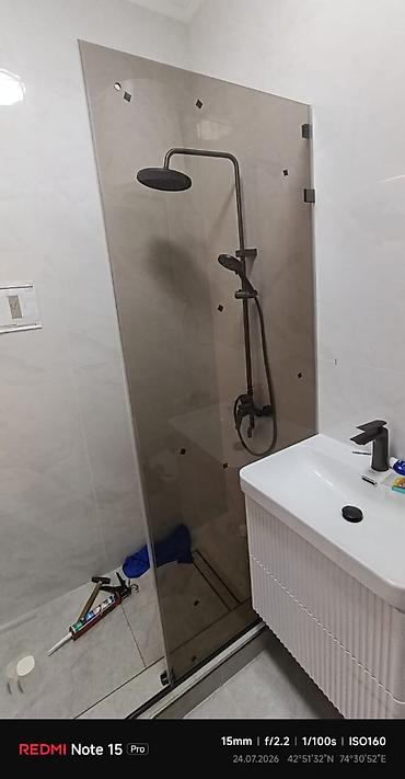 фильт для воды: Стеклянные душевые перегородки и кабины на заказ - Изготовление и — 8