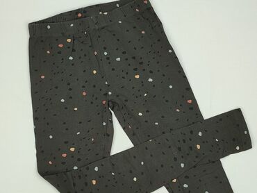 legginsy czarne woskowane: Leggings for kids, Destination, 14 years, 158/164, condition - Perfect
