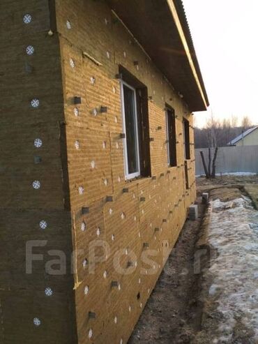 разнорабочий работа: Утепление фасадов минераловатными плитами (каменная вата) -