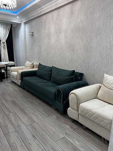 divan satışı: Mebel dəsti – 3 nəfərlik divan + 2 ədəd kreslo Her biri bazali ve — 2