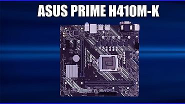 Ana platalar: Ana Platası Asus ASUS PRIME H410 M_K, İşlənmiş — 1