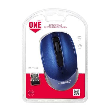 компьютерные мыши qilive: Мышь беспроводная оптическая Smartbuy ONE 332AG-B Оптический сенсор