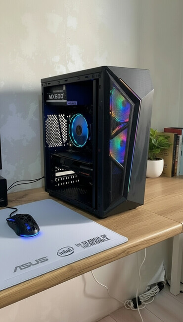 Masaüstü kompüterlər və iş stansiyaları: Gaming kompüter sistemi GTX1660Tİ Asustek prime h310m-k R2-0 — 1