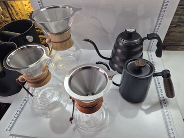 caydan: Yeni, rəng - Sarı, Qəhvədan, Şüşə, 0,5 bucket volume l