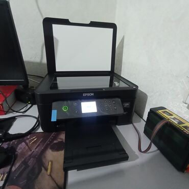 цветной принтер а3 в бишкеке: Тип:цветной, цветов 4, струйный -Формат:A4 -Подключение:USB B, Wi-Fi 4