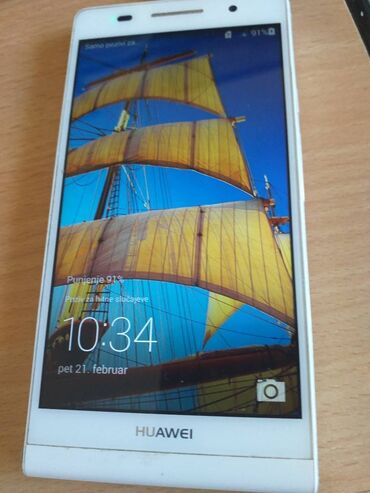 huawei mate 9 cena: Huawei Ascend P6, color - White