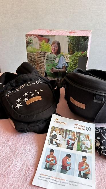 детское кенгуру: Б/У Детский переноска-рюкзак Aimama Hip Seat Carrier + пояс с сиденьем — 2