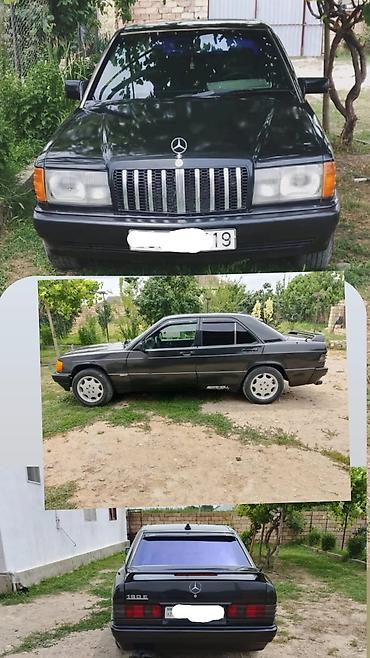 cip mercedes: Mercedes-Benz 190E sedan - Kuzov: kompakt sedan, qara rəng - Model — 1