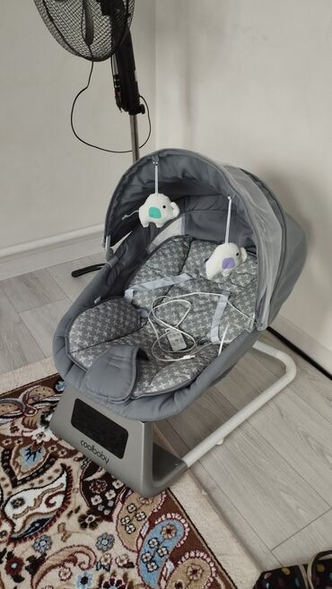 детская электро качель: Детские электронные качели Coolbaby - Комфортное кресло-люлька с