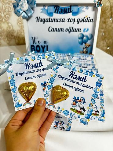 yeni il padarkalari: Yenidoğulmuş körpə üçün xüsusi hazırlanmış hədiyyə dəstləri təqdim — 5