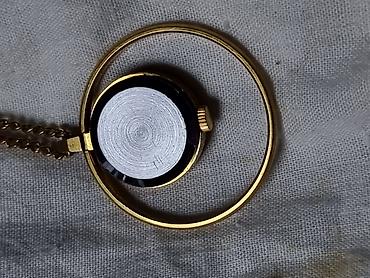 Другие ювелирные изделия: Ссср позолота. подвеска-часы на цепочке. ' ЧАЙКА' МЕХАНИКА. Часы и — 8