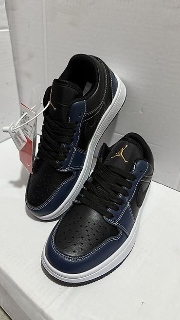 nike tech flecce: Кроссовки Nike Air Jordan 1 Low • Цвет: черно-синий • размеры: 35 - — 2