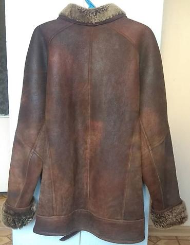 дублёнки: Дублёнка мужская(косуха). 5XL(EU 50). Натуралка. Турция. Б/у в хорошем — 5