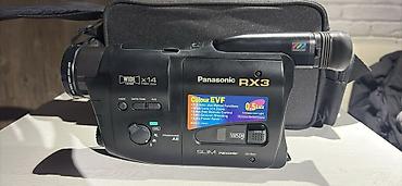 avto kamera: Panasonic NV-RX3 SLIM Palmcorder VHS-C videokamera seti — 2