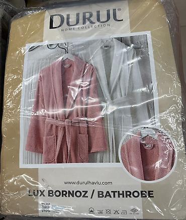 nurane: Hamam xalati m, L, Xl razmerleri var pambiq, Turkiyenindi, qiymeti — 1
