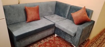 avanqart mebeller: Угловой диван, Новый, Нераскладной, С подъемным механизмом, Набук, Нет доставки