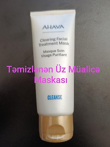 kosmetika qabı: AHAVA Clearing Facial Treatment Mask – üz üçün təmizləyici müalicə — 1