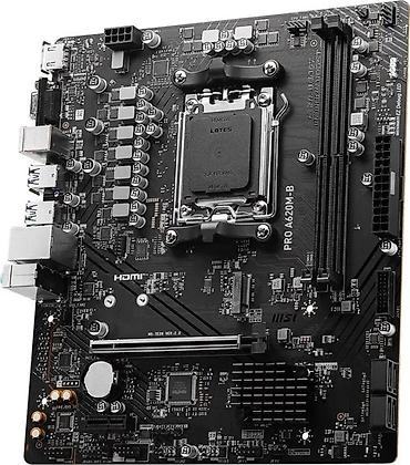 Matične ploče: MSI PRO A620M‑B matična ploča (AM5, mATX) - Čipset: AMD A620 - — 1