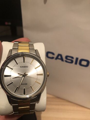 цепочка мужская серебро цена: Классические часы, Casio, Серебро, Япония, Водонепроницаемые, Оригинал, Мужские, Б/у