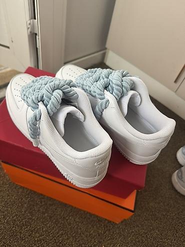 Мужские кроссовки, 40.5, 41, 41.5, Nike, Новый, цвет - Белый, Бесплатная доставка