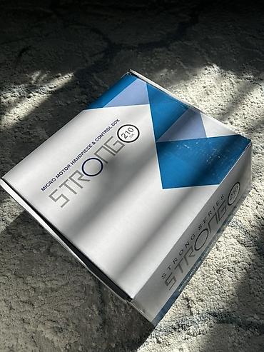 Микромотор Strong 210 — профессиональная электрическая фрезерная at lalafo.kg Микромотор Strong 210 — профессиональная электрическая фрезерная