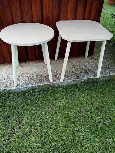 Setovi stolova i stolica: Zeka mis stolice fi26cm 3000din zeka mis fi 30 3100din kruna — 3