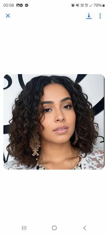 Perike i klipse: Smeđa perika sa šiškama, ravne dužine. Perika je pogodna za na lalafo.rs — 7 Perike i klipse: Smeđa perika sa šiškama, ravne dužine. Perika je pogodna za — 7