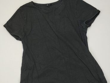 czarno złoty t shirty damskie: T-shirt, SinSay, L, stan - Dobry