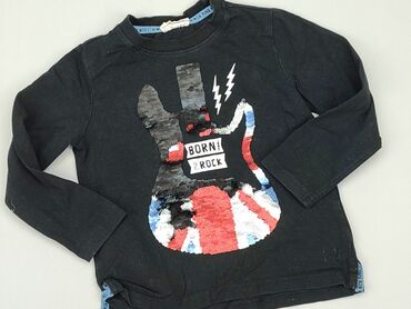 strój kąpielowy czarny dół: Sweatshirt, Coccodrillo, 3-4 years, 98-104 cm, condition - Good